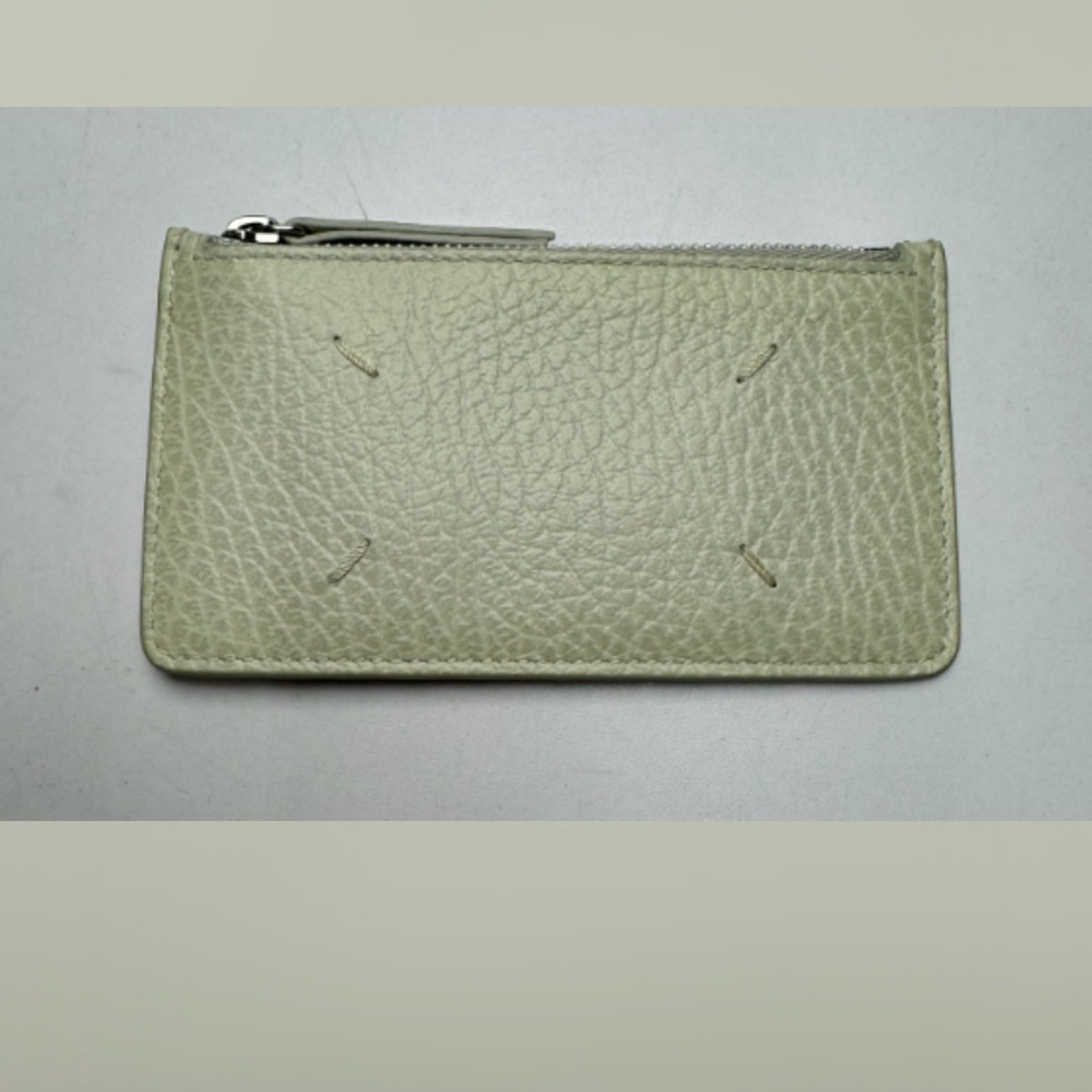 Maison Martin Margiela Cream Leather Wallet